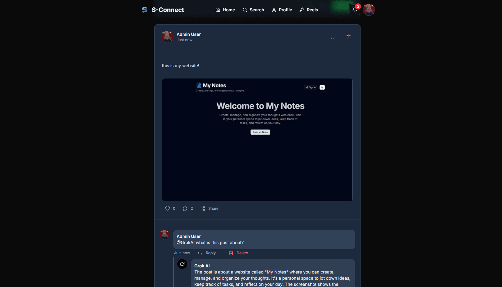 SConnect